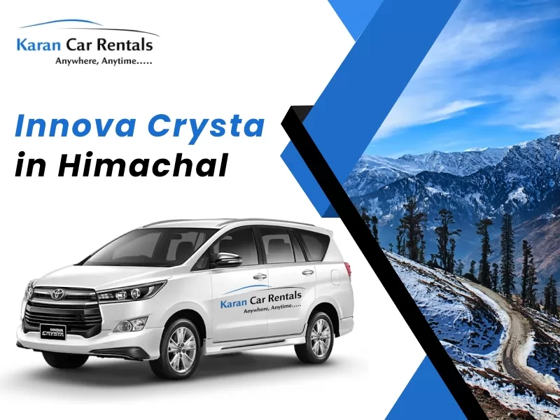  Innova Crysta On Rent In Himachal