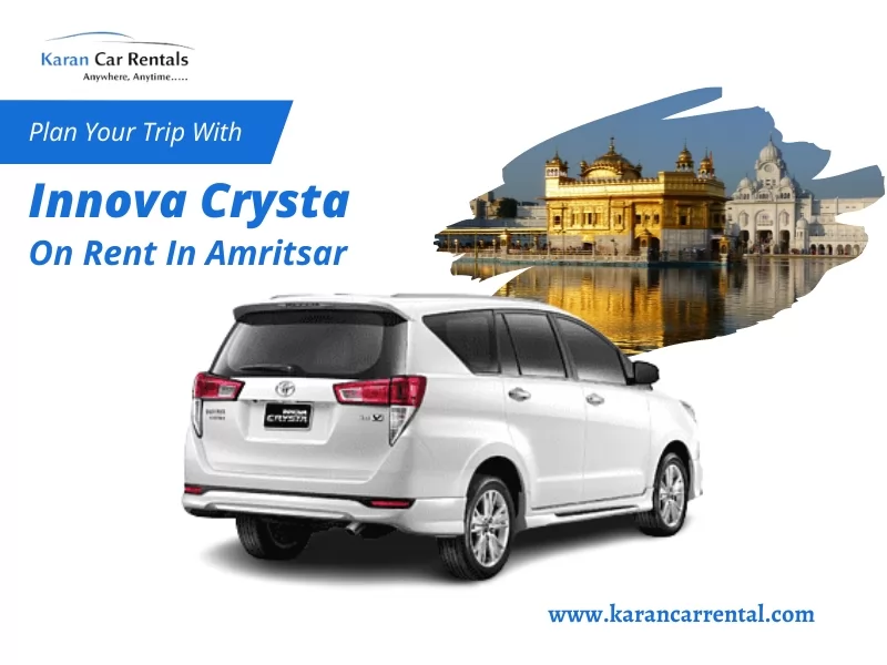 Innova Crysta On Rent In Amritsar