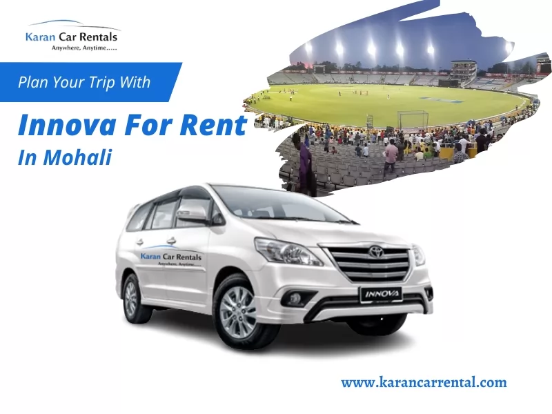 Innova for Rent in Mohali