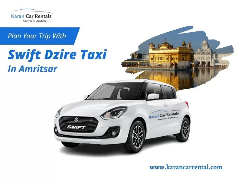 Swift Dzire Taxi in Amritsar