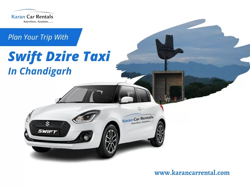 Swift Dzire Taxi in Chandigarh