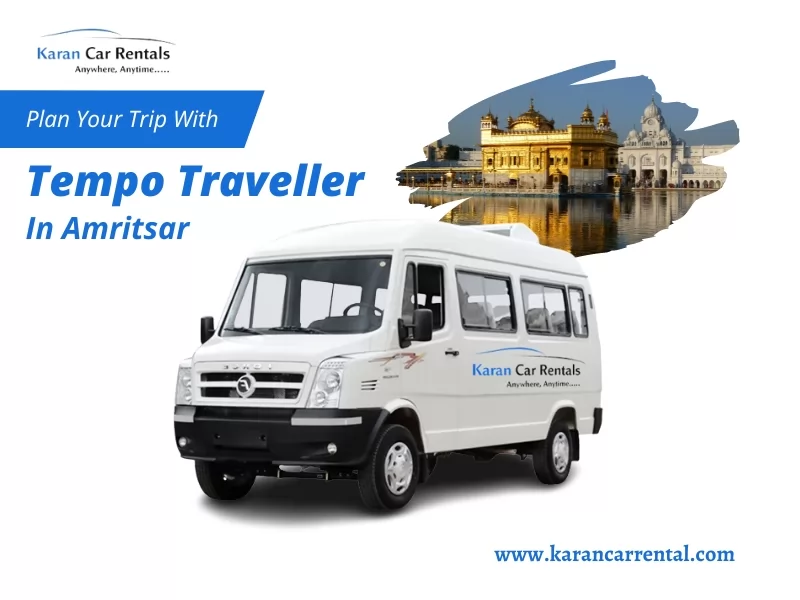 Tempo Traveller on Rent in Amritsar